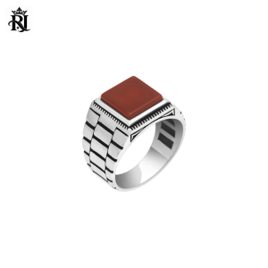 The Victorian Red Ring – 925 Silver