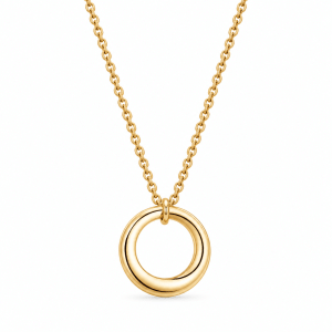 Cresent Circle Pendant