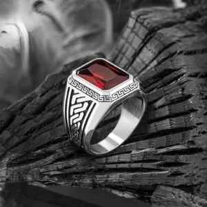 Greek Scarlet Ring (Red)