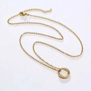 Cresent Circle Pendant