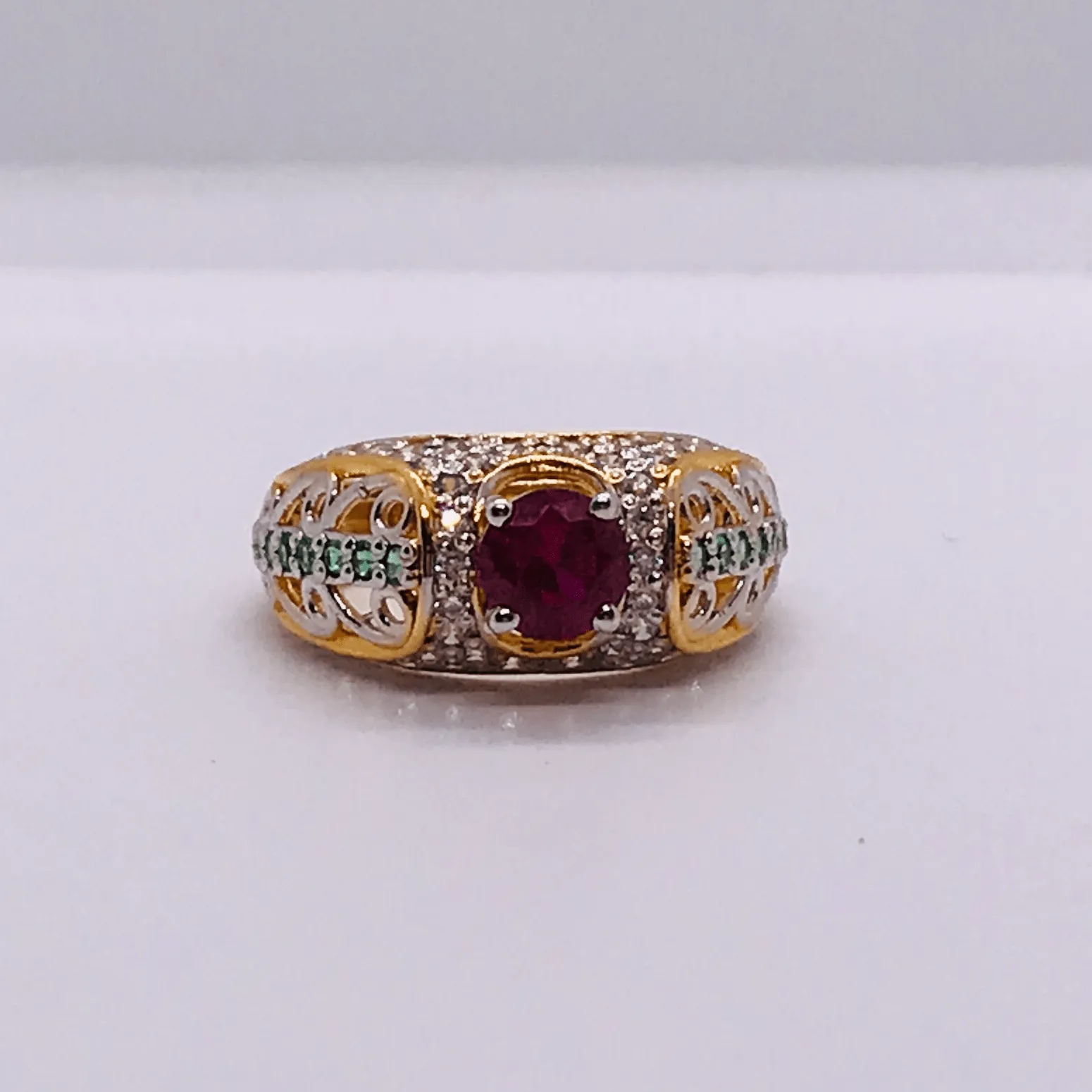 Royal Ruby Sparkle ring - Image 4