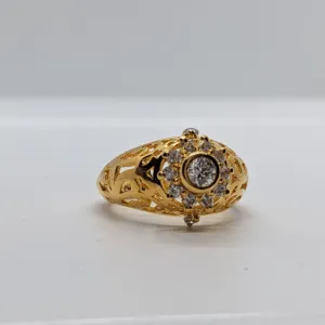 The Golden petal ring