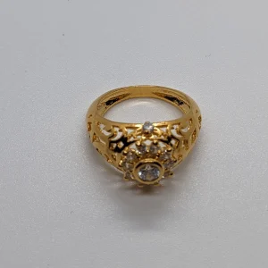 The Golden petal ring
