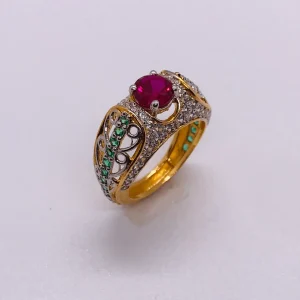 Royal Ruby Sparkle ring