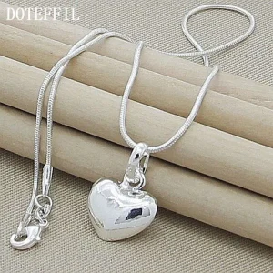 PUFFY HEART PENDANT