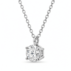 SOLITARE MoIssanite necklace