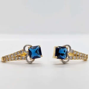 sapphire majesty earring silver 925