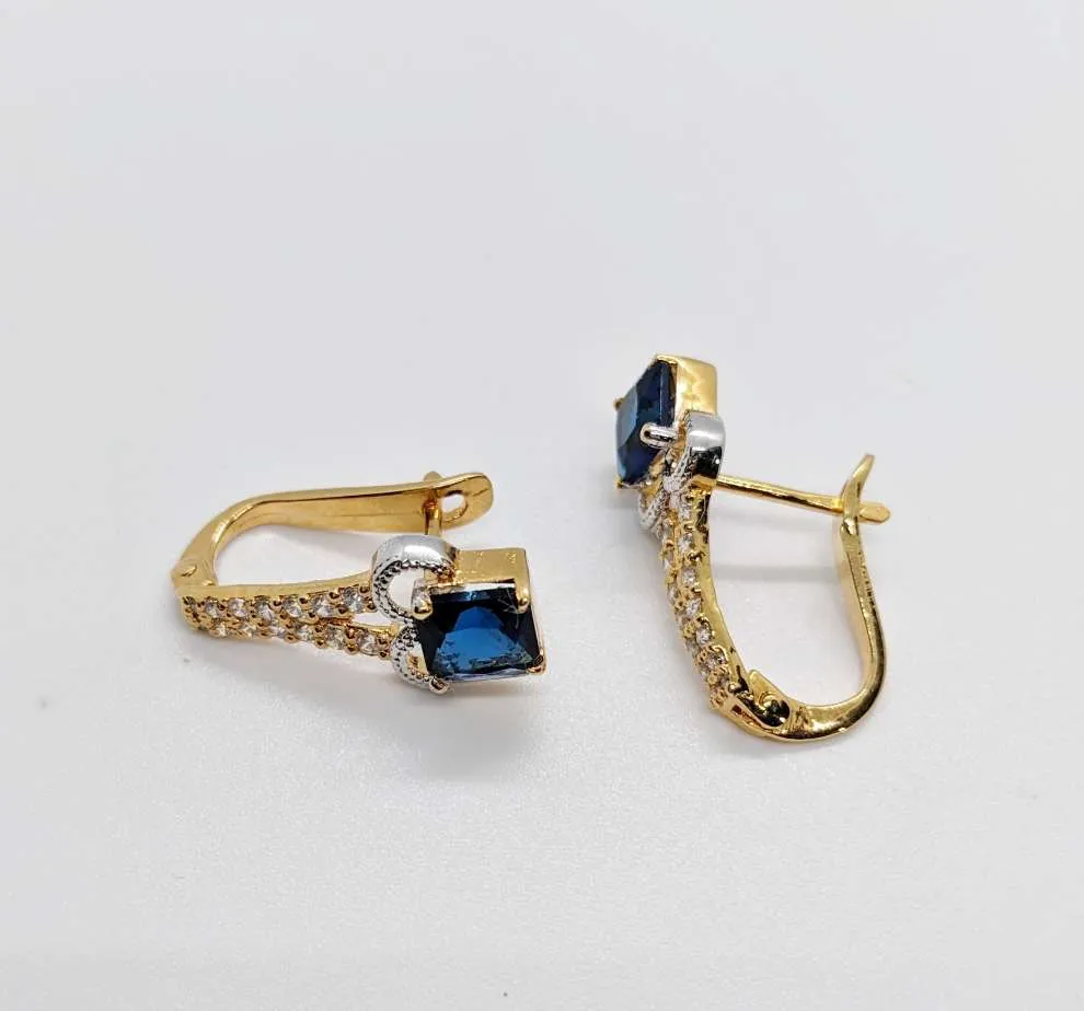 sapphire majesty earring silver 925 - Image 3
