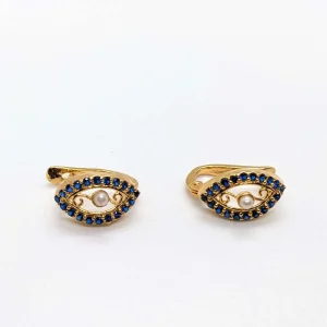 pearl drops silver earrings