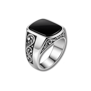 Black Iconic Ring