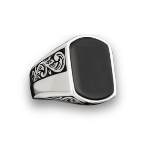 Black Iconic Ring