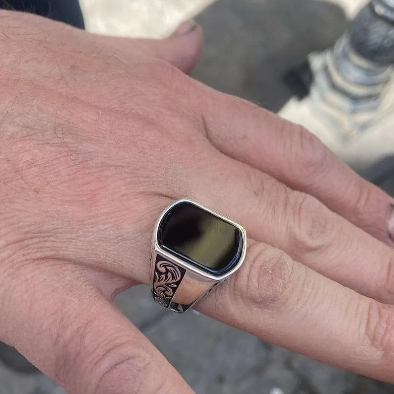 Black Iconic Ring - Image 8