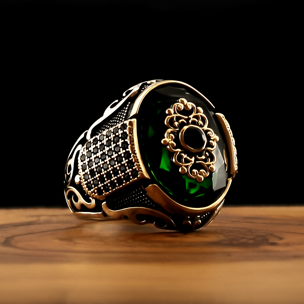 GREEN MAJESTY RING