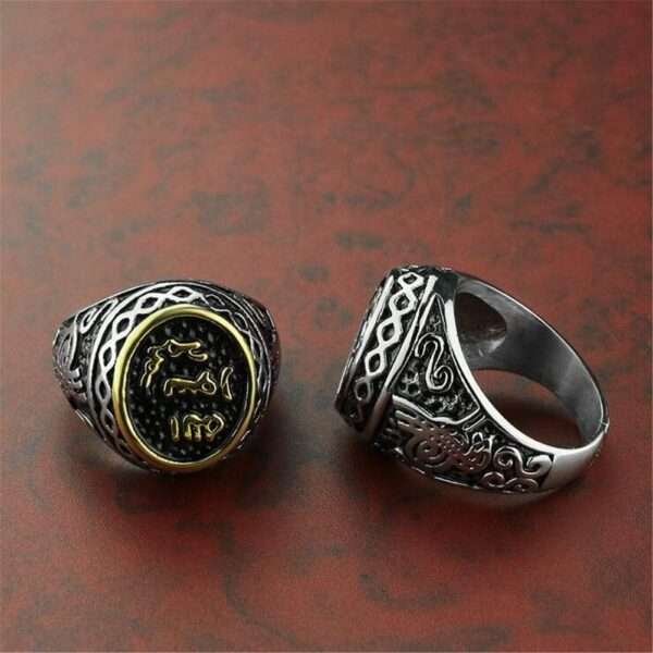 GOLDEN VERSE RING - Image 5