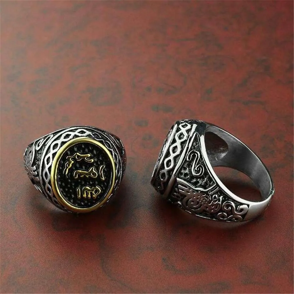 GOLDEN VERSE RING - Image 5