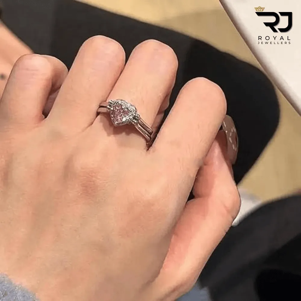The Sweetheart Flip Ring – Romantic Pink Zircon - Image 3