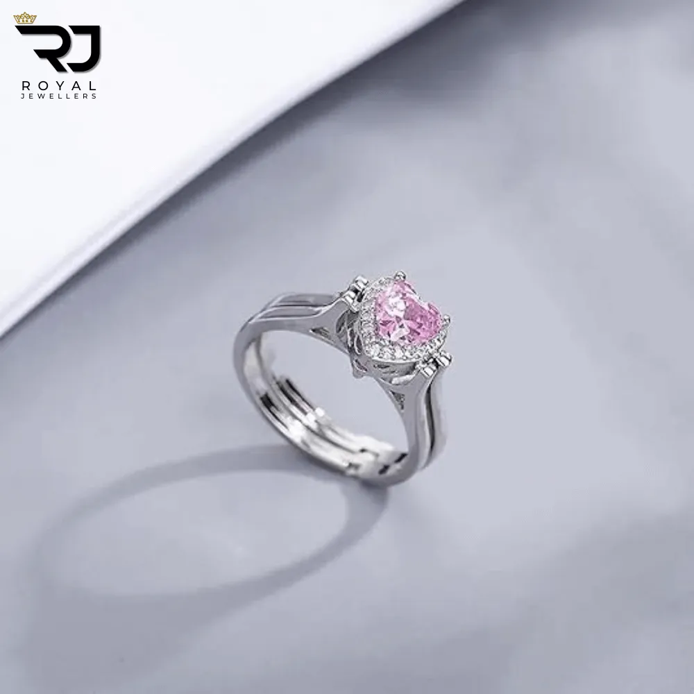 The Sweetheart Flip Ring – Romantic Pink Zircon - Image 4