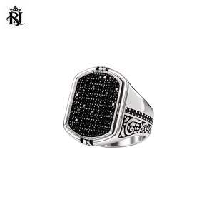 Dual Elegance 925 Sterling Silver Turkish Ring