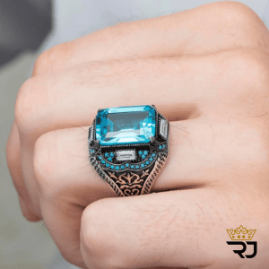 Aquamarine Regent Ring