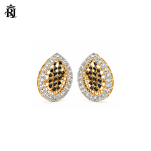 Royal Eclipse Stud Earrings 925 Silver