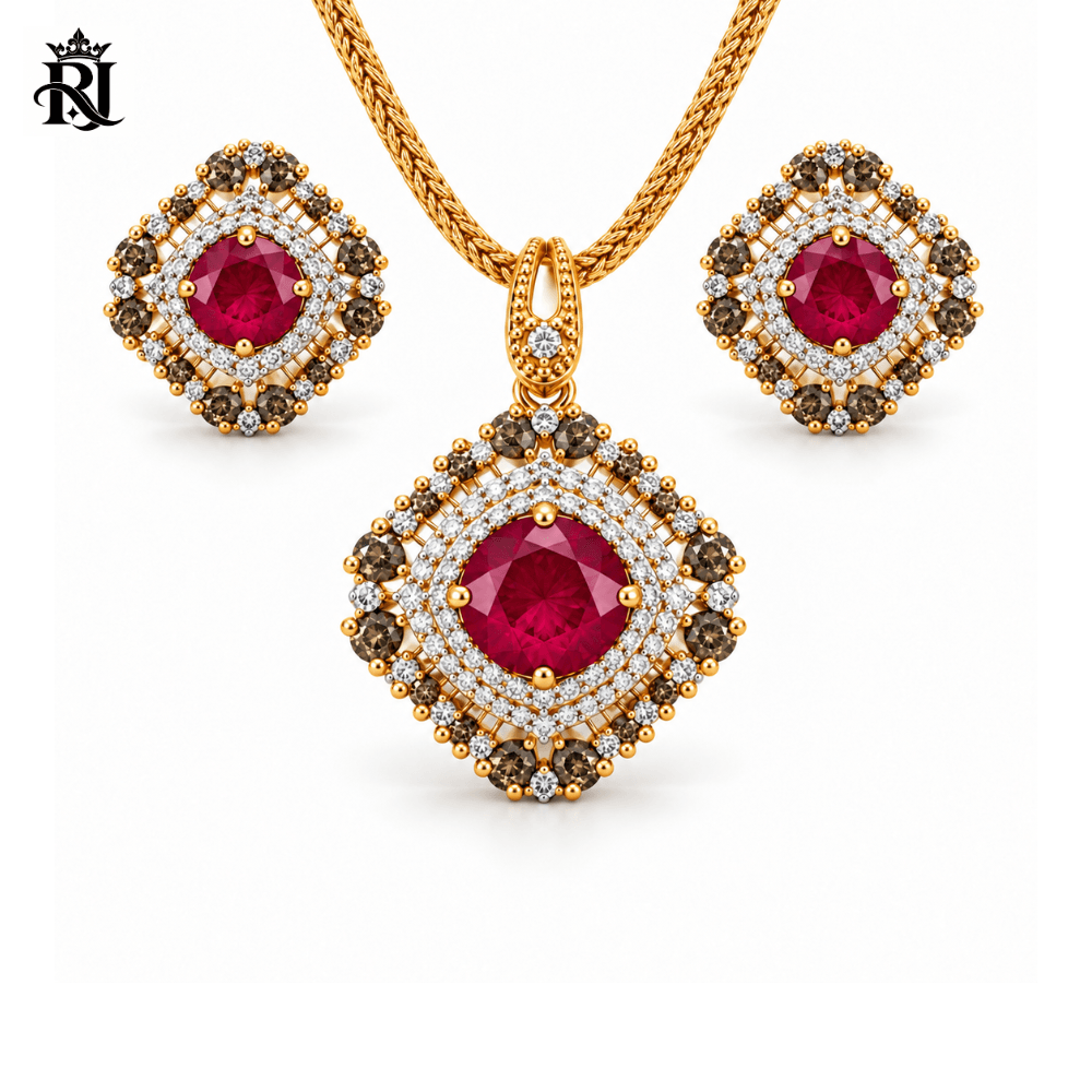 Crimson Royale Locket Set - Image 4