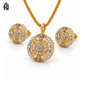 Celestial Bloom Locket Set