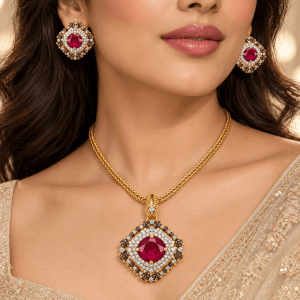 Crimson Royale Locket Set