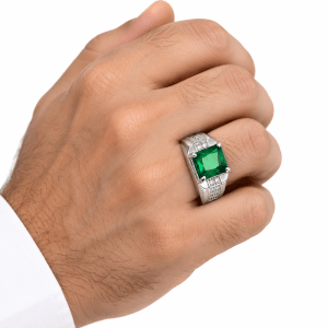 The Imperial Sapphire Ring (Royal Green)