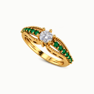 Emerald Royal Radiance Ring
